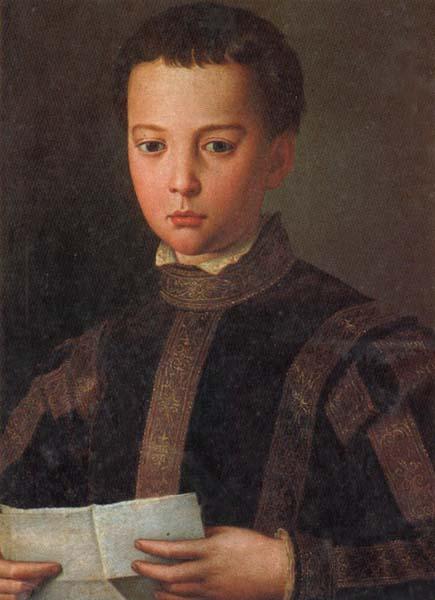Agnolo Bronzino Portrait of Francesco I as a Young Man